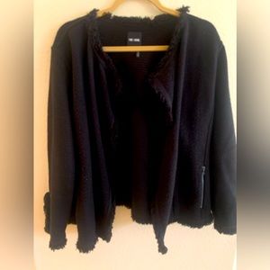 Nic and Zoe cardigan moto knit jacket